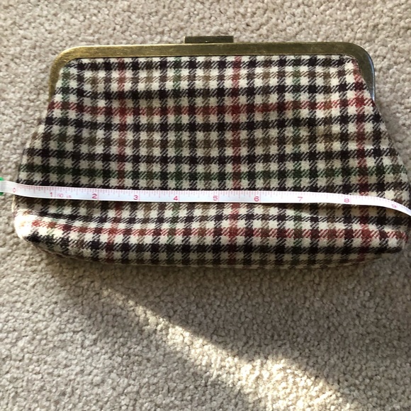 Jcrew Wool Plaid Purse - Picture 2 of 3
